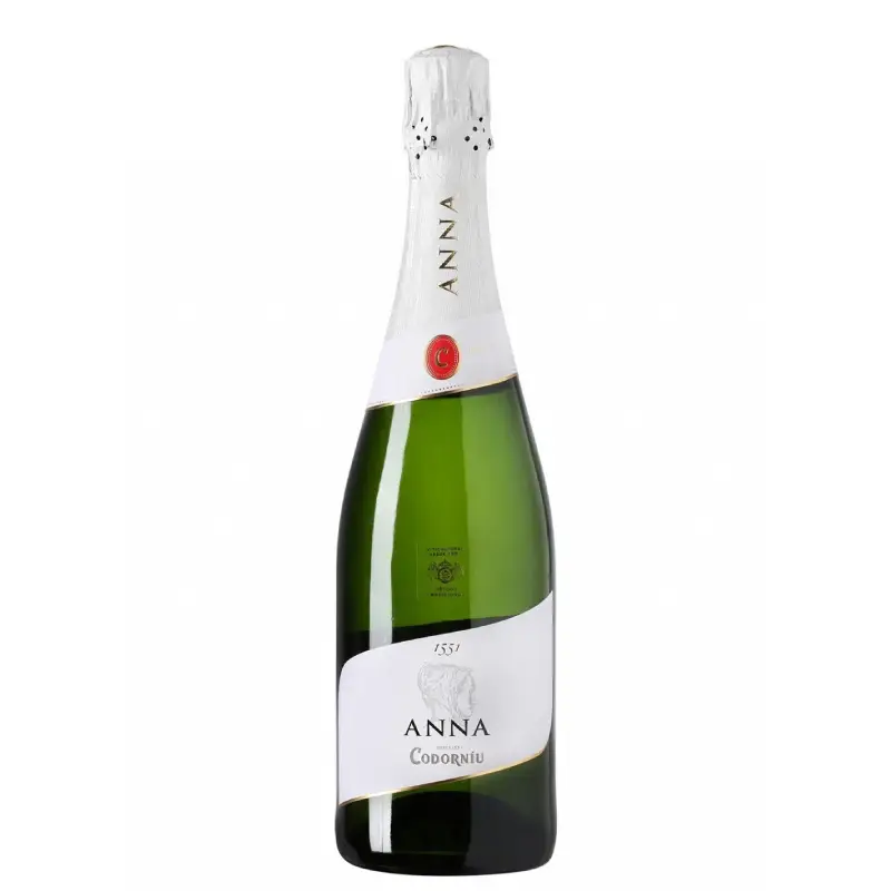 Anna Codorníu Cava Brut Nature. Codorníu Anna Cava Brut 0,75L - Espumoso Premium Español