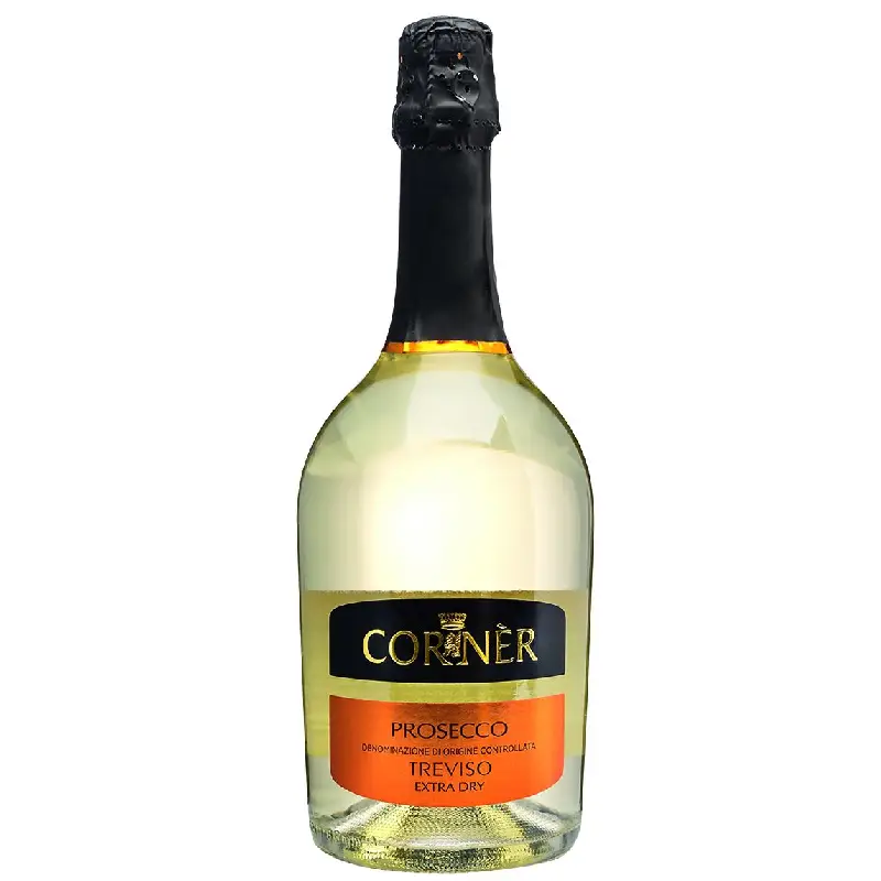 CORNER prosecco Treviso spumante botella 75cl Corner Prosecco Spumante Trevis Espumoso Italiano Premium – 0,75 L