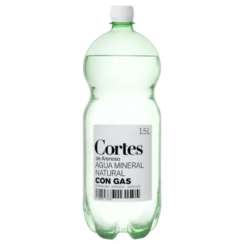Cortes Mineralwasser mit Kohlensäure 6x1,5L – Erfrischend & prickelnd – Bild 1
