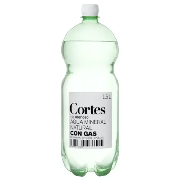 Cortes Mineralwasser mit Kohlensäure 6x1,5L – Erfrischend & prickelnd – Bild 1
