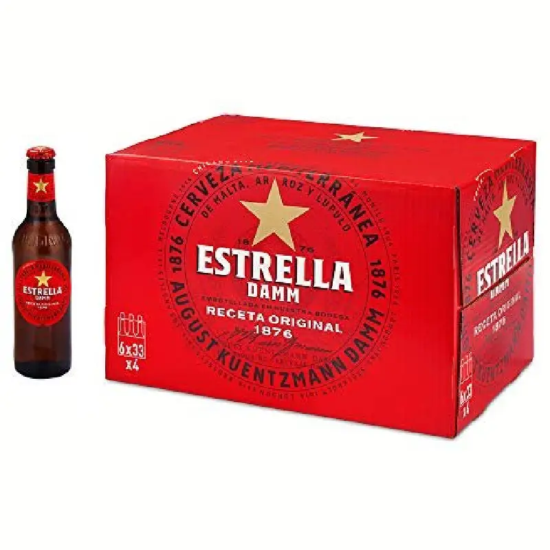 Estrella Damm 24 X 0.33l Glas Einweg