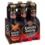 Estrella Galicia Mini 24×0,2 Liter Einweg