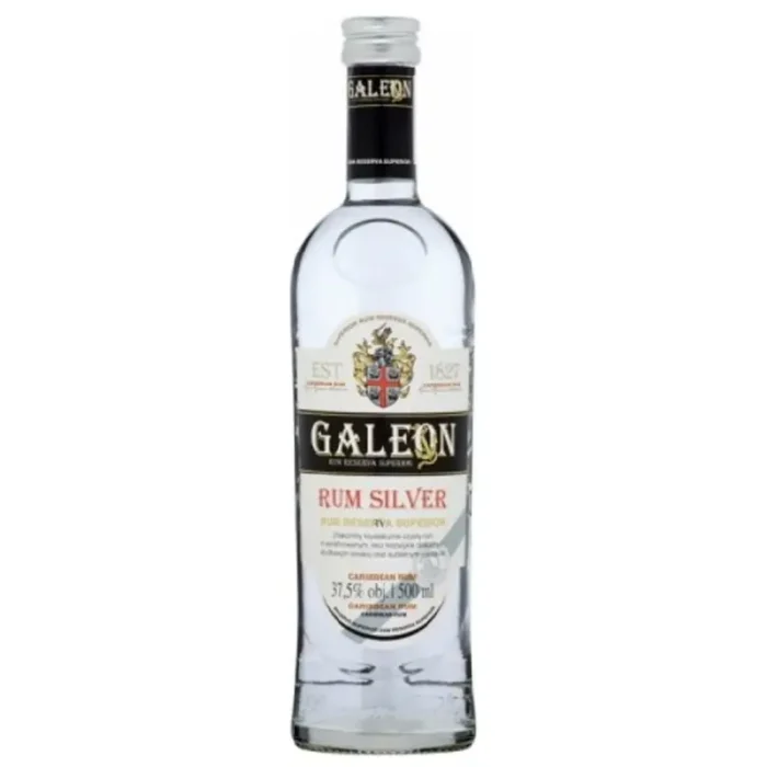 Galeon Rum Silver – Der klare Rumgenuss für Cocktails in der 0.7l Flasche – Bild 1