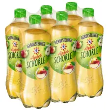 Gerolsteiner Apfelschorle 0,5L - Refresco Alemán de Manzana