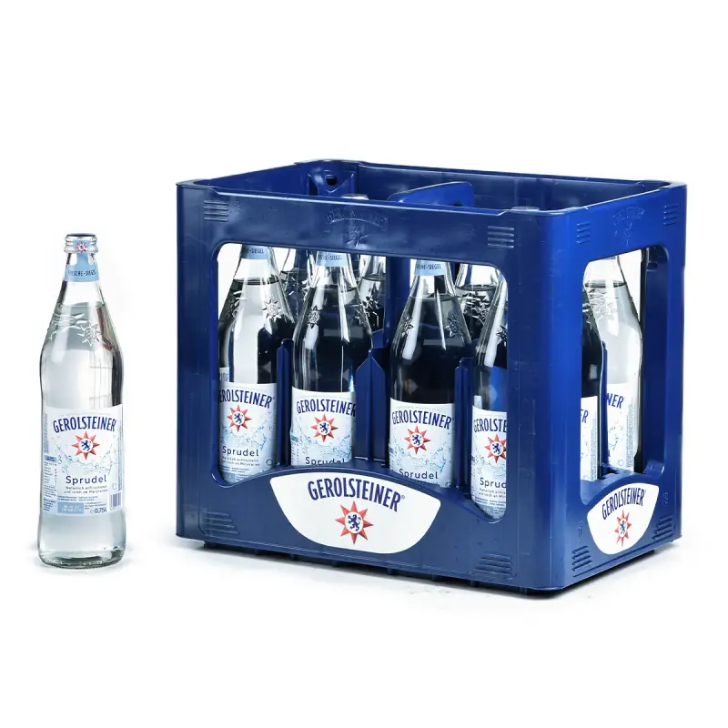 Gerolsteiner Sprudel 12 x 0,75l online bestellen Gerolsteiner Sprudel Classic Agua Mineral Alemana – 12 × 0,7 L