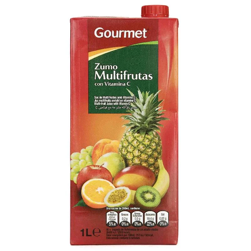 Gourmet Multivitaminsaft (12 × 1 l Tetra Pak) – Bild 1
