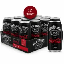 Jack Daniel's Cola – 12 × 0,33 L