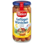 Meica Geflügelwürstchen 6x30g – der leichte Würstchensnack für jede Gelegenheit