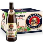 Paulaner Hefe-Weißbier Naturtrüb (20 × 0,5 l Einwegflaschen)