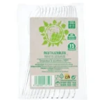 Plastik Dessert Löffel 15 Stück Hitzebeständig bis 100 grad