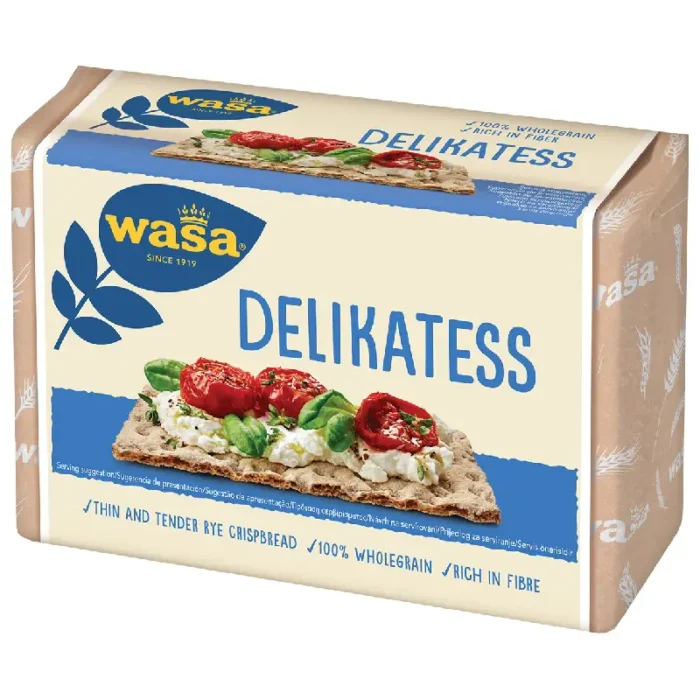 Wasa Delikatess Knäckebrot: Dein knuspriger Begleiter für den bewussten Genuss – Bild 1