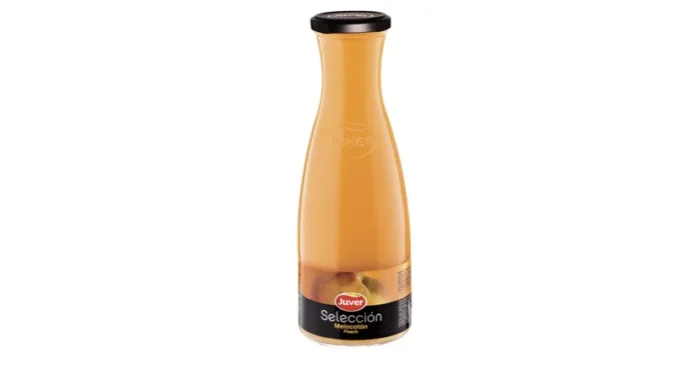 Juver Pfirsichnektar 6x 850 ml Glas – Bild 1