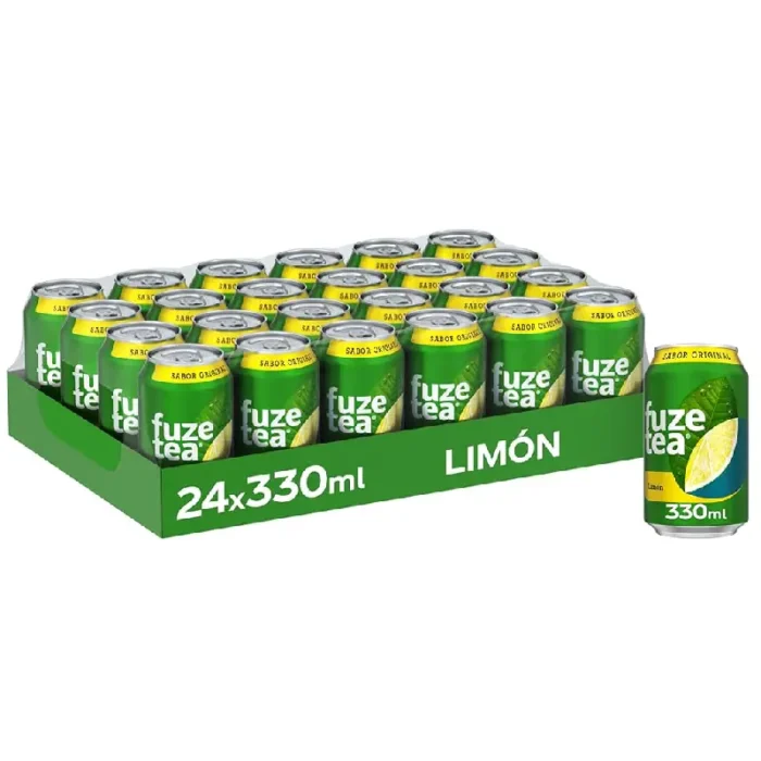 Fuze Tea Zitrone 24 x 330ml Dose – Bild 2