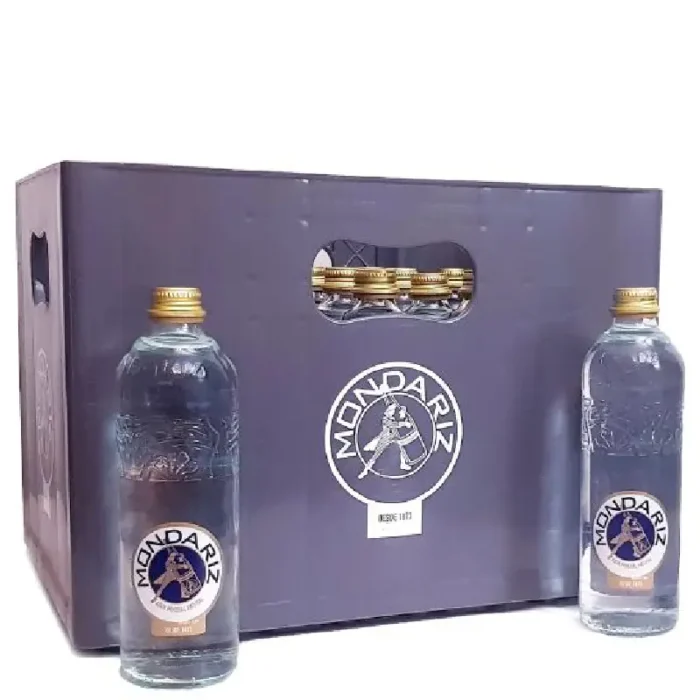 MONDARIZ Stilles Mineralwasser Kasten Glas Flasche 18 x 0,75l Mehrweg Pfand Kiste – Bild 1