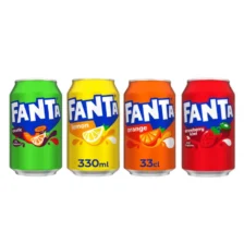 Fanta 0.33l Dosen auf Mallorca – Erfrischung pur in 5 Sorten