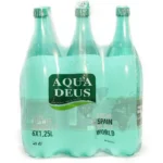 Aqua Deus Agua Mineral con Gas 6 x 1,25L - Pack Familiar