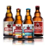 Caja de 27 botellas de cerveza Astra Mix de 0,33 l