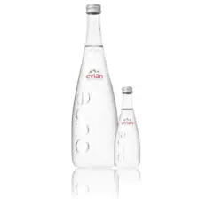 Evian Agua Mineral Sin Gas - en dos tamaños