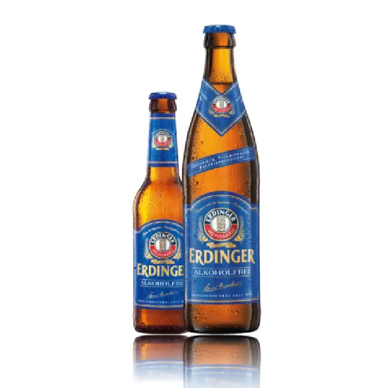 Erdinger Weißbier Variante (1) Erdinger Sin Alcohol - Cerveza de Trigo Bávara sin Alcohol