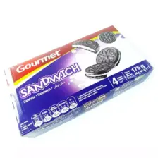 Galletas Gourmet Sandwich 176g - Relleno Cremoso