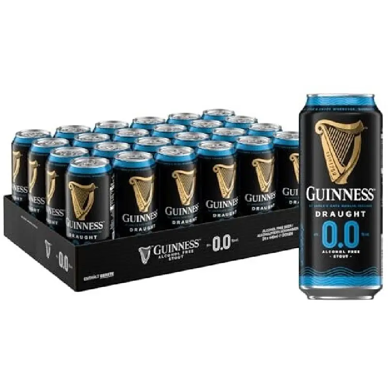 Guinness Draught 0.0 Alkoholfrei 24×0,44L Stout