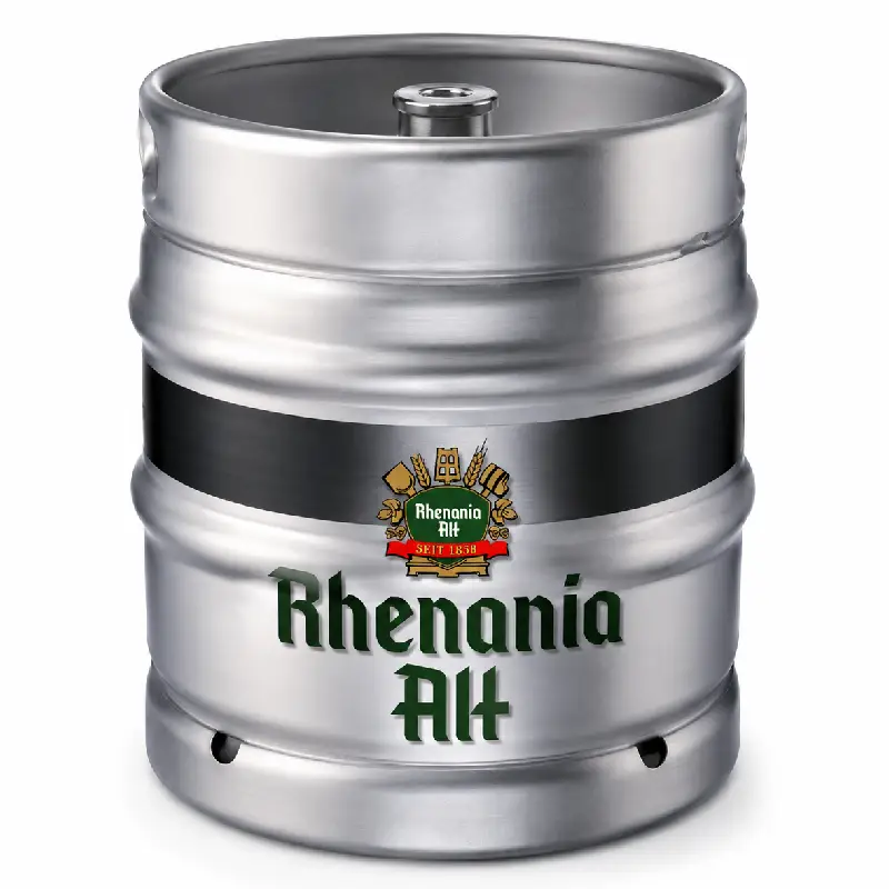 Rhenania Alt – 30 L Fass (Edelstahlkeg) Rhenania Alt – Barril de 30 L de acero inoxidable